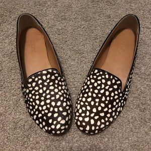 J. Crew Calf Hair Loafers- Size 8.5